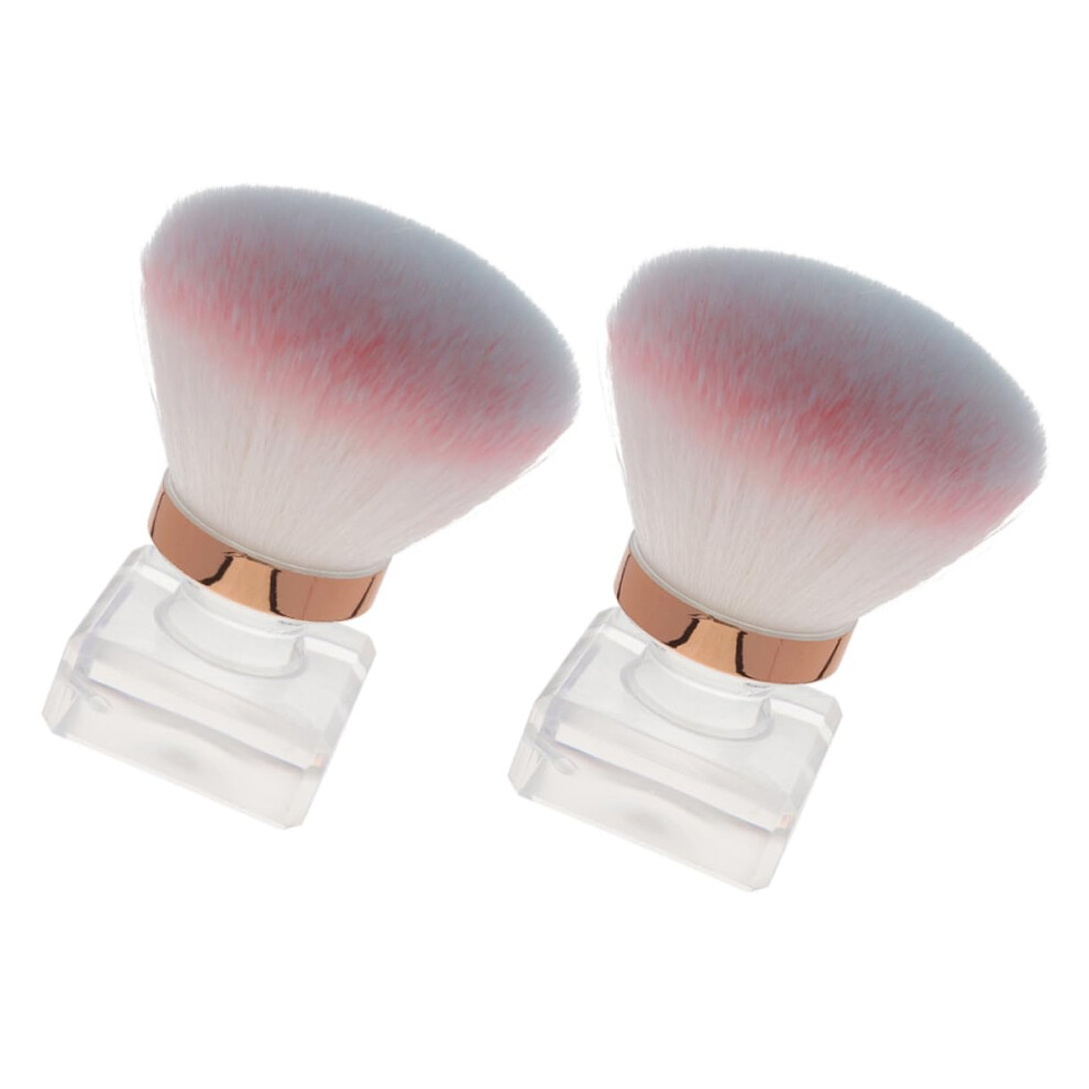 Nail Cleaning Brush Set with Soft Bristles and Ergonomic Handle for Manicure and Pedicure