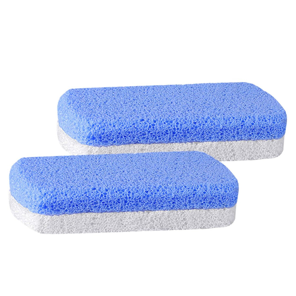 Foot File and Pumice Stone for Dead Skin Removal, 2pcs Reusable Scrubber for Smooth Callused Feet