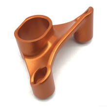 Exhaust Bracket CNC Aluminum Muffler Mount Orange Anodized for KTM DUKE 790 890 20182021
