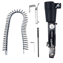 Chain Screwdriver Adapter for Electric Drill with Adjustable Depth Control and 50 Chain Nails