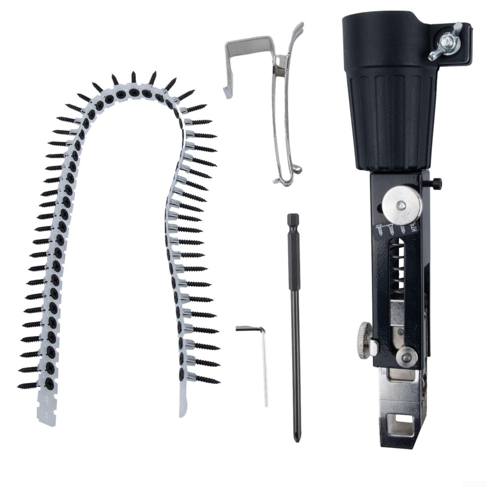 Chain Screwdriver Adapter For Electric Drill With Adjustable Depth Control And 50 Chain Nails 9094768442289