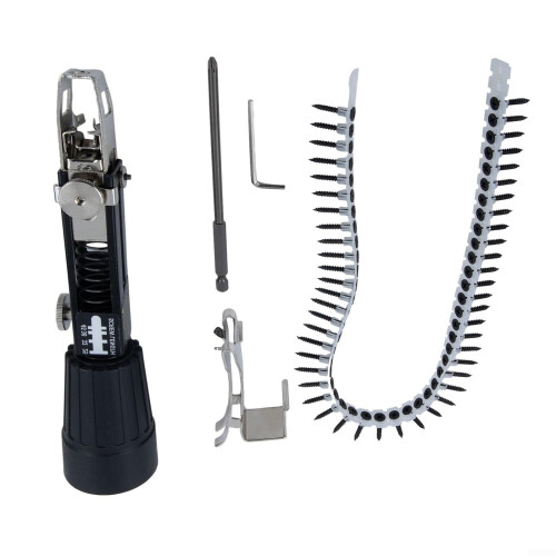 Chain Screwdriver Adapter for Electric Drill with Adjustable Depth Control and 50 Chain Nails 2