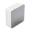 Adjustable Brightness LED Alarm Clock Mirror Surface Digital Clock Large Display Wall Mountable Snooze Function for Bedroom Living Room 7