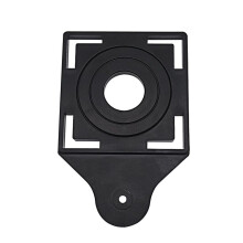 Adjustable Tile Hole Locator and Angle Measuring Ruler for Porcelain Glass with Foldable Design