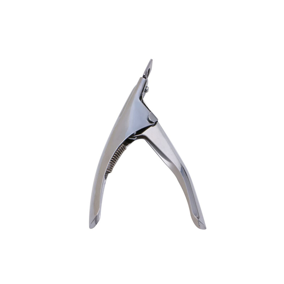 Nail Clippers Stainless Steel False Nail Cutter for Acrylic Tips with Adjustable Angle and Precise Trimming