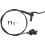 Shimano Levier de Frein - SHIMANO - MT200 - Kit Complet - Design Polyvalent - VTT 3