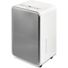 Déshumidificateur - STYLIES - Regulus - Capacité 2,5 L - Jusqu'à 12 L /jour - Timer/hygrostat/sèche-linge - Blanc/gris