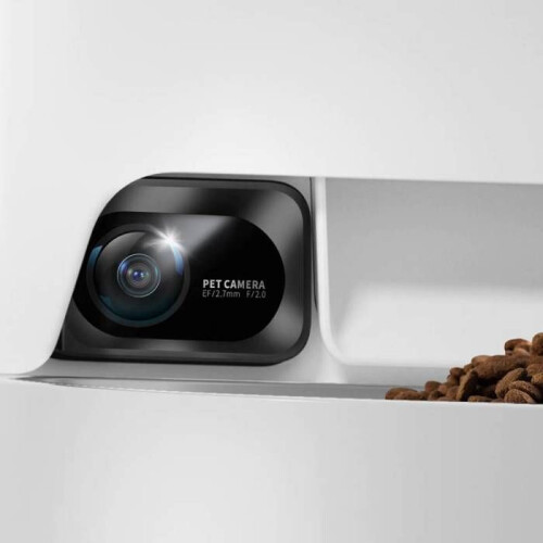 YumShare Dualhopper distribuidor de ração automática conectada dupla com câmera 5L 2