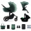 Kinderkraft - KSPRIM02GRE300I - Poussette Trio PRIME 2 PRO vert 2