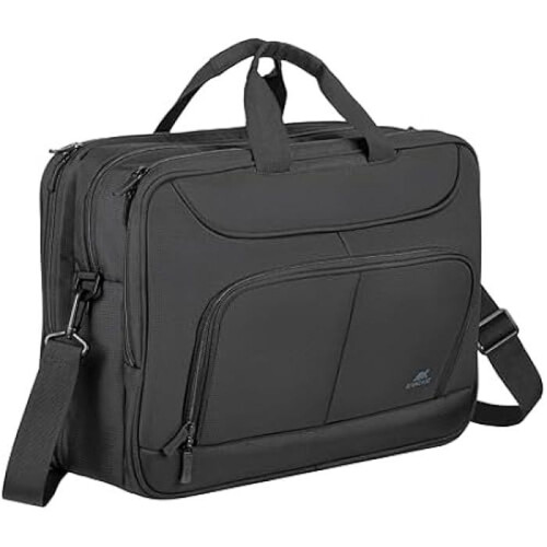 Capa para laptop - RIVACASE - 8432 - 15,6 polegadas - Preta - Design moderno e prático