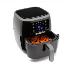 Freidora sin aceite Nutribullet - Cubeta de 7 litros - Hasta 1,4kg de papas fritas - 8 modos de cocción - 1700W