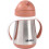 BEABA Becher mit Strohhalm - BEABA - Edelstahl - 250 ml - Terrakotta 1