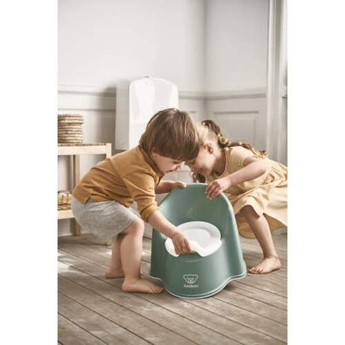 BABYBJÖRN BABYBJÖRN Pot Fauteuil, Vert profond/Blanc 2