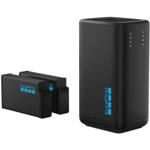 Batterieladegerät +2 Batterien Max2 - GoPro - Schnellladung - LED-Anzeige - USB-C-kompatibel