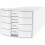 Ladeclassificatiemodule - HAN - 1012-12 - Wit - Compatibel met DIN A4/C4 - 4 lades 1