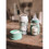 BEABA Glasflasche + Silikonhülle 2 in 1 Salbeigrün 6