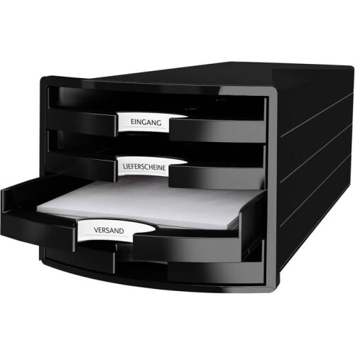 Cassettiera - HAN - 1013-13 - Nero - 4 cassetti - DIN A4/C4 1