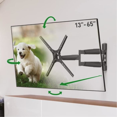 Suporte de TV de Mural - Barkan - 53,5cm - Inclinável - Para telas de 13-65 Polegadas - 36Kg Máx