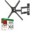 Suporte de TV Mural - BARKAN - 13-65 Polegadas - Inclinável - Peso Máx. 40Kg - VESA 400x400 1