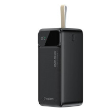 Bateria Externa - CHOETECH - B732 - 50 000 mAh - 22,5 W - USB-A e USB-C