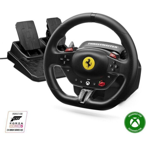 Thrustmaster Volante + pedale - THRUSTMASTER - T98 Ferrari 296 GTS - Per XBOX e PC - Nero 2