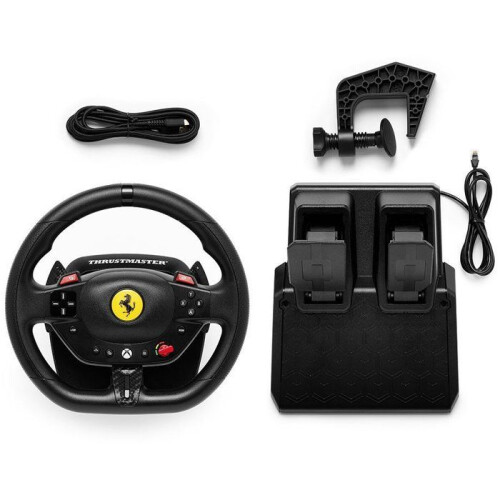 Thrustmaster Volante + pedale - THRUSTMASTER - T98 Ferrari 296 GTS - Per XBOX e PC - Nero 1