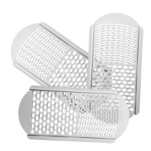 3pcs Foot Callus Remover Set, Stainless Steel Pedicure Foot File for Hard Skin, Ergonomic Grip