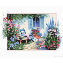 Scrapbooking-setti - LUCAS - B2342 - Ristipistotikkaus - Monivärinen - 54 väriä - 42x28cm