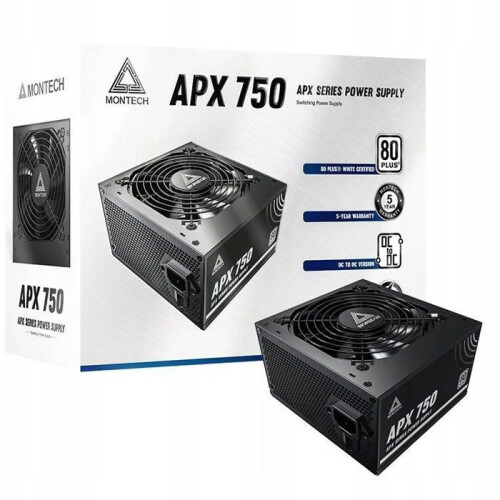 Interne voeding Montech Voeding voor computer APX750 750 W