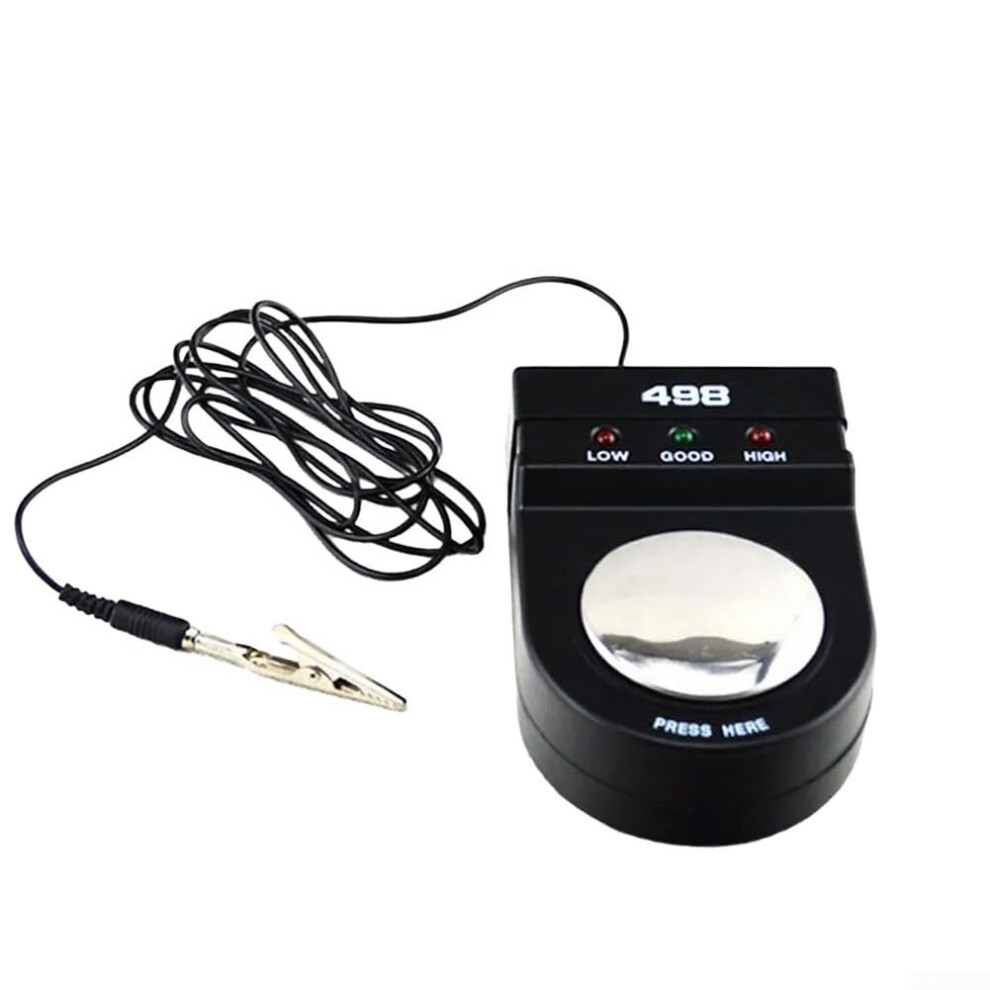 Anti Static Wrist Strap Tester For Esd Safety, Conductive Grounding Resistance Check, No Strap Or Batteries Green/Light 9365369666474