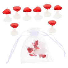 16Pcs Silicone Toe Separators for Pedicure, Soft Reusable Spacers for Precise Polish Application