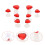16Pcs Silicone Toe Separators for Pedicure, Soft Reusable Spacers for Precise Polish Application 3