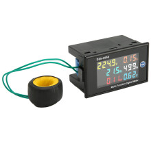 Misuratore LCD ad alta precisione per corrente alternata: tensione 200‑450V, corrente 0,00‑110,0A