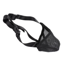 Musera morbida in rete con cinturini regolabili 16,5x19cm per cani di piccola e grande taglia