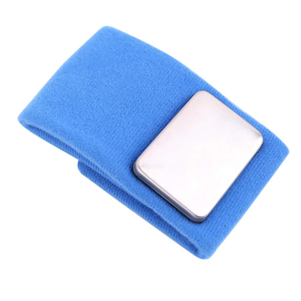 Magnetic Hair Clip Bracelet and Bobby Pin Wristband with Dual Storage, Adjustable Fit, Random Color