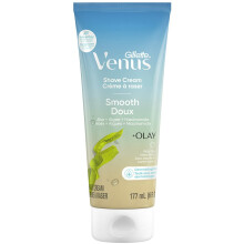 3 x 177ml Gillette Venus Smooth + Olay Shave Cream with Shea Butter