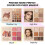 Makeup Palette, 4Layer BookStyle, Matte Glitter Metallic Shimmer (43 Colors) 2