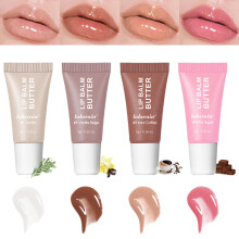 Lip Balm Set with Vegan Formula and Deep Hydration, Overnight Moisturizing Lip Mask for Dry Lips