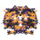 Χρώμα με θέμα το Halloween, Halloween Confetti Glitter, Διακοσμήσεις για τραπέζι πάρτι, Μεταλλικό 3