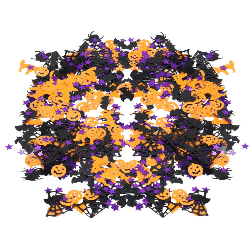 Χρώμα με θέμα το Halloween, Halloween Confetti Glitter, Διακοσμήσεις για τραπέζι πάρτι, Μεταλλικό 2