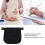 Extensor de cintura elástico e macio para gestantes, cinto extensor de cintura confortável e reutilizável, extensor de calças elástico para 4