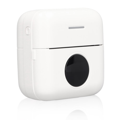 Mini Thermal Printer Pocket Size, Bluetooth Mini Printer With Fast Paper Output And Multipurpose Use In Office Home School 1