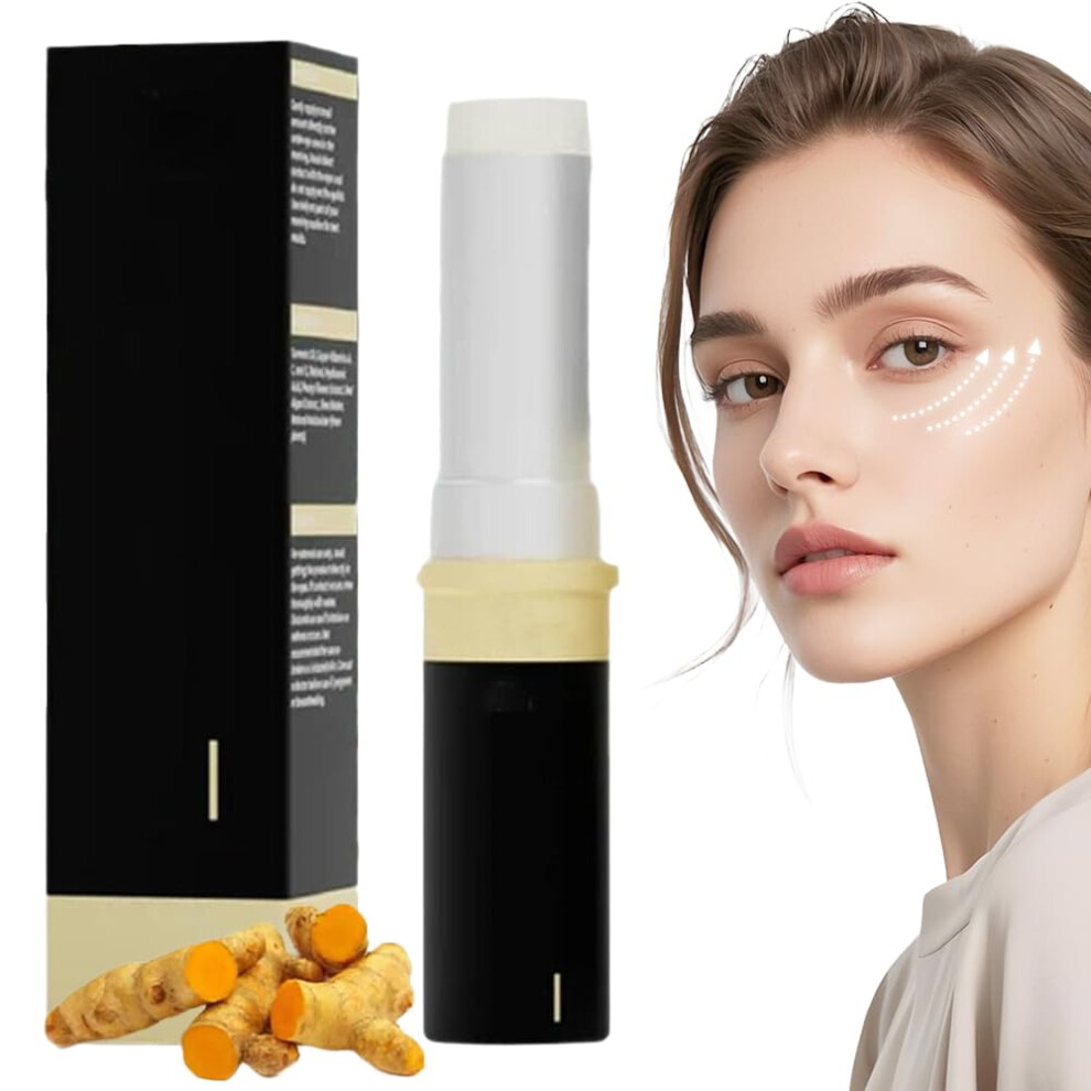 Cream/Dark Retinol Turmeric Eye Stick For Circles Puffiness Anti Aging Fine Lines Hydration (3)