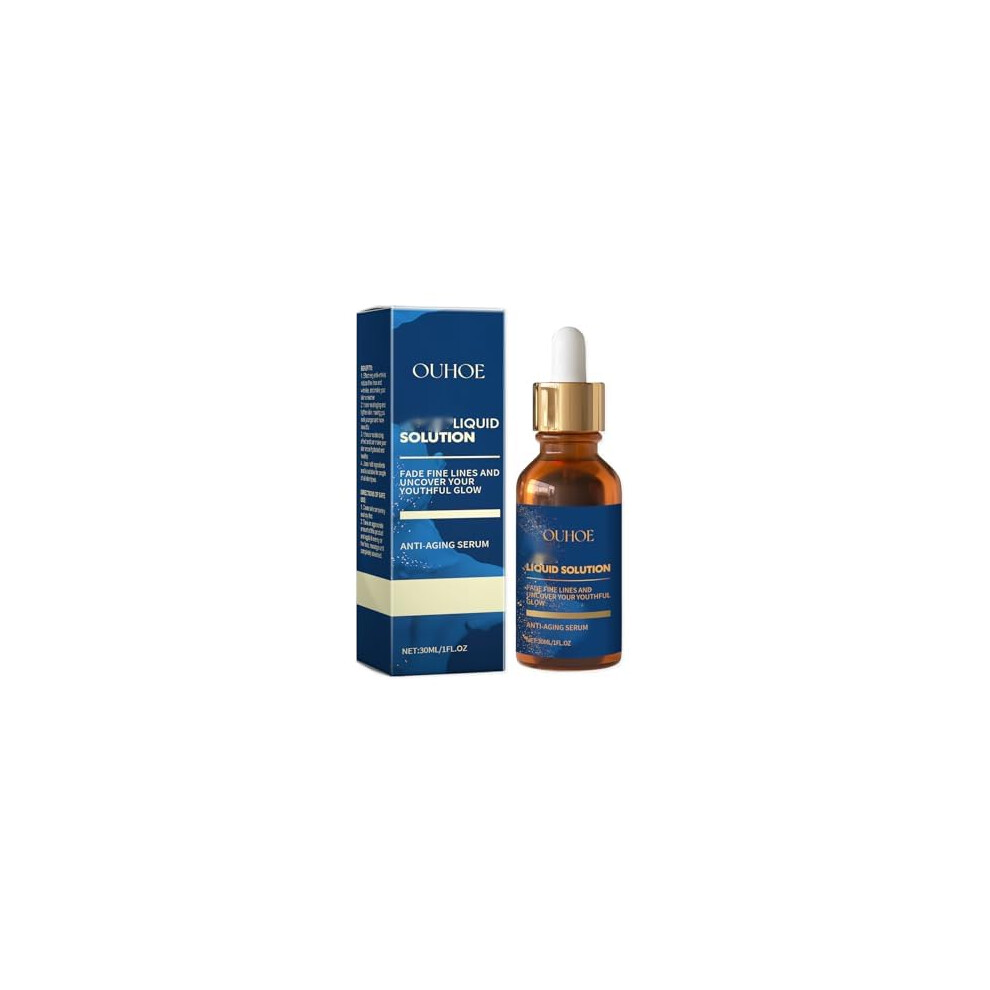 AntiAging Serum 30ml Rapid Wrinkle Reduction with Firming Hydration for Youthful Glow