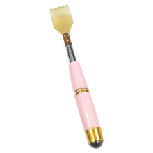 Telescoping Metal Back Scratcher with Massage Beads for Itch Relief at Home or Travel