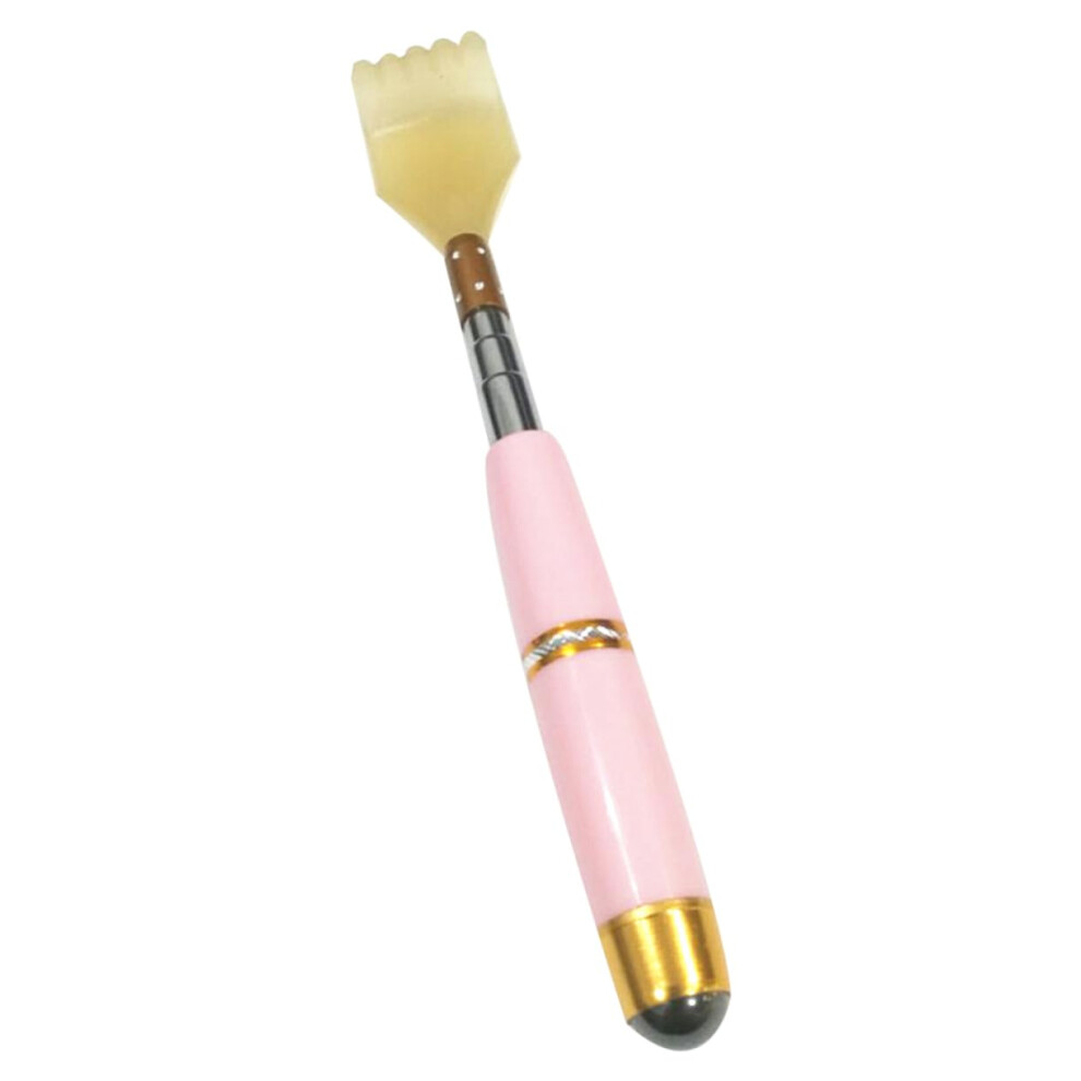 Telescoping Metal Back Scratcher with Massage Beads for Itch Relief at Home or Travel