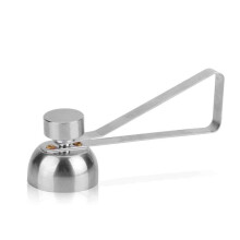 Stainless Steel Eggshell Cutter with Precision Cut for Breakfast Cooking and Yolk Protection