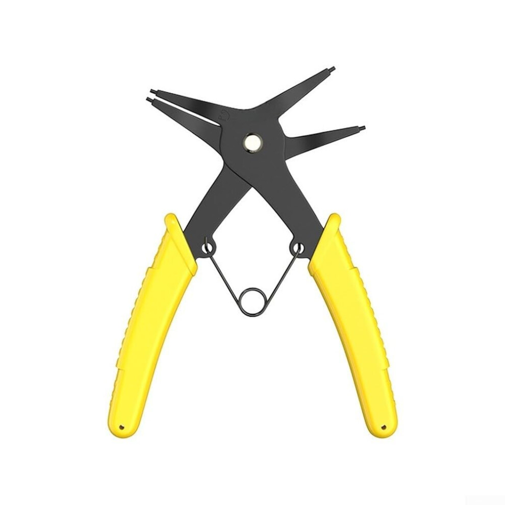 Carbon Steel Circlip Pliers Dual Internal External Snap Ring Removal Tool For Mechanical 9365369670426