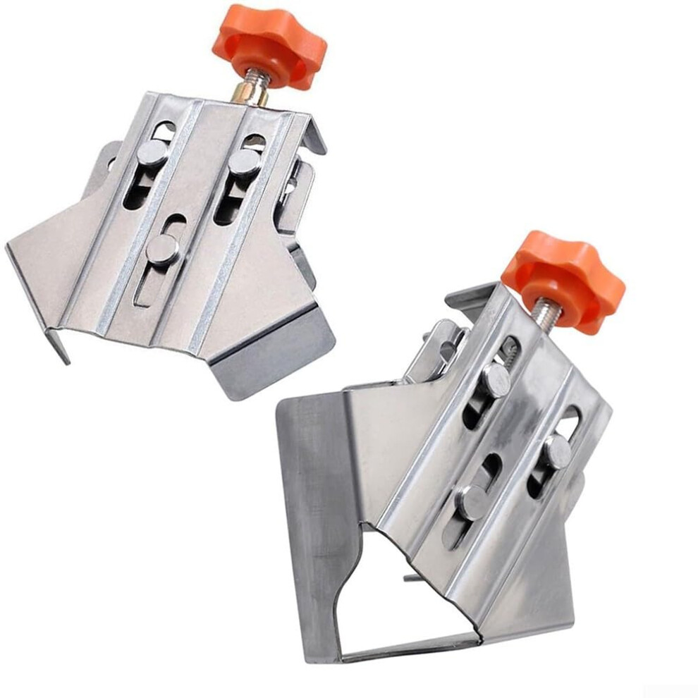 Woodworking Corner Clamp Stainless Steel T Shape Right Angle Tool For Precise Joint Assembly 9365369670525