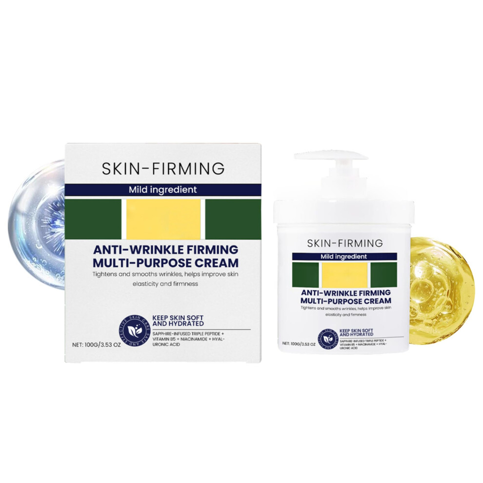 Cream Anti Aging Face With Hyaluronic Acid, Vitamin B5 And Niacinamide For Wrinkle Firming